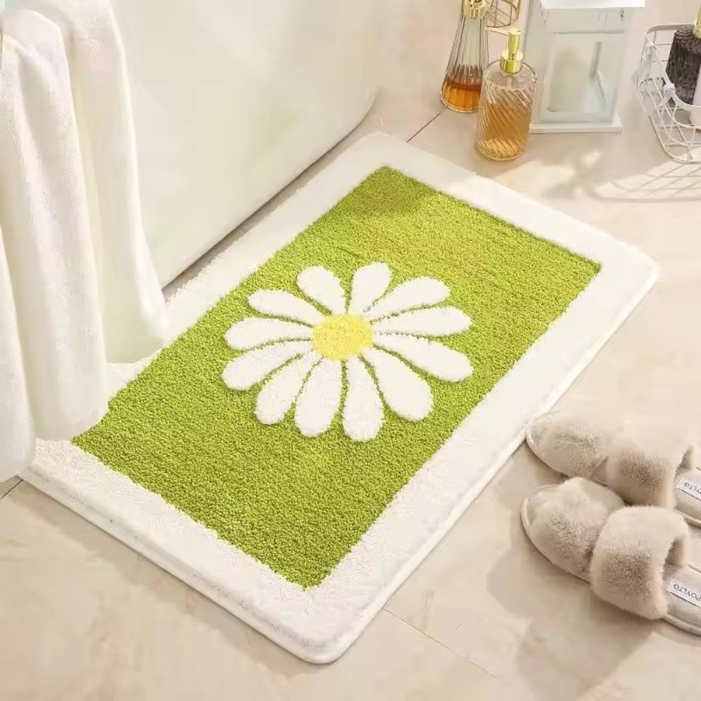 Daisy Bloom Bath Mat