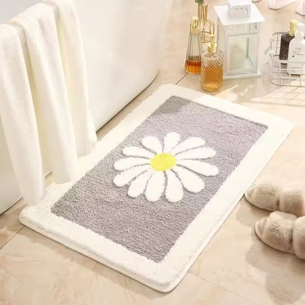Daisy Bloom Bath Mat