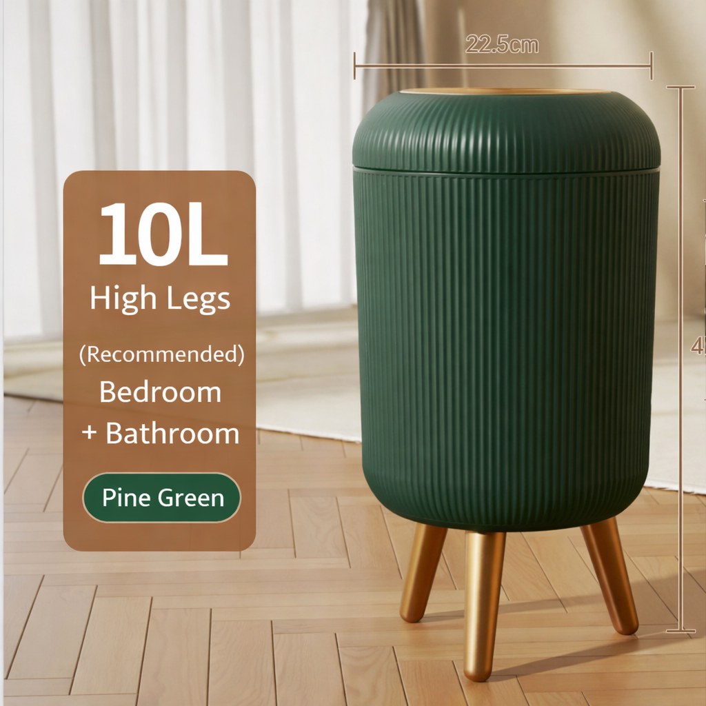 Smart Motion Sensor Trash Can | Touchless Auto Open and Close, 5 Finishes | Hygienic Design for Home or Office