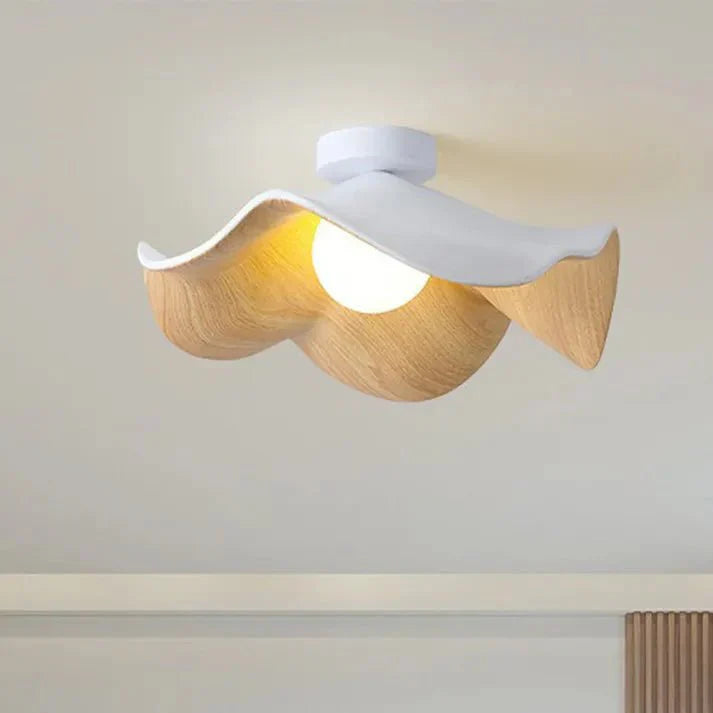 Ceiling Light with Resin and Metal Construction – Pendant Lamp for Indoor Ceiling Lighting