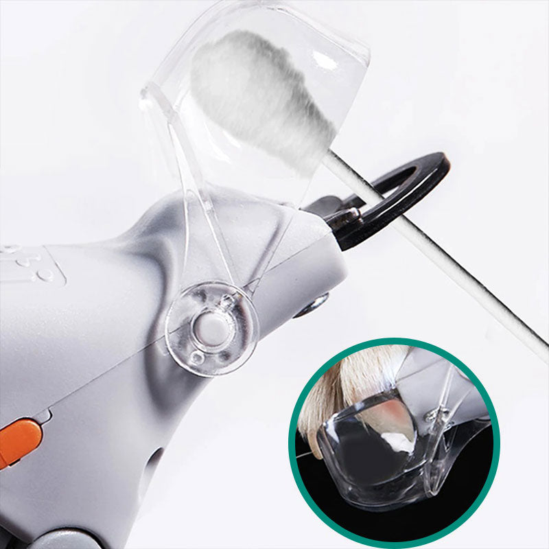 Dog Nail Cutter with a Safety Guard Against Over Trimming | Sharp Precision Blades for a Clean Cut | Non Slip Ergonomic Grip