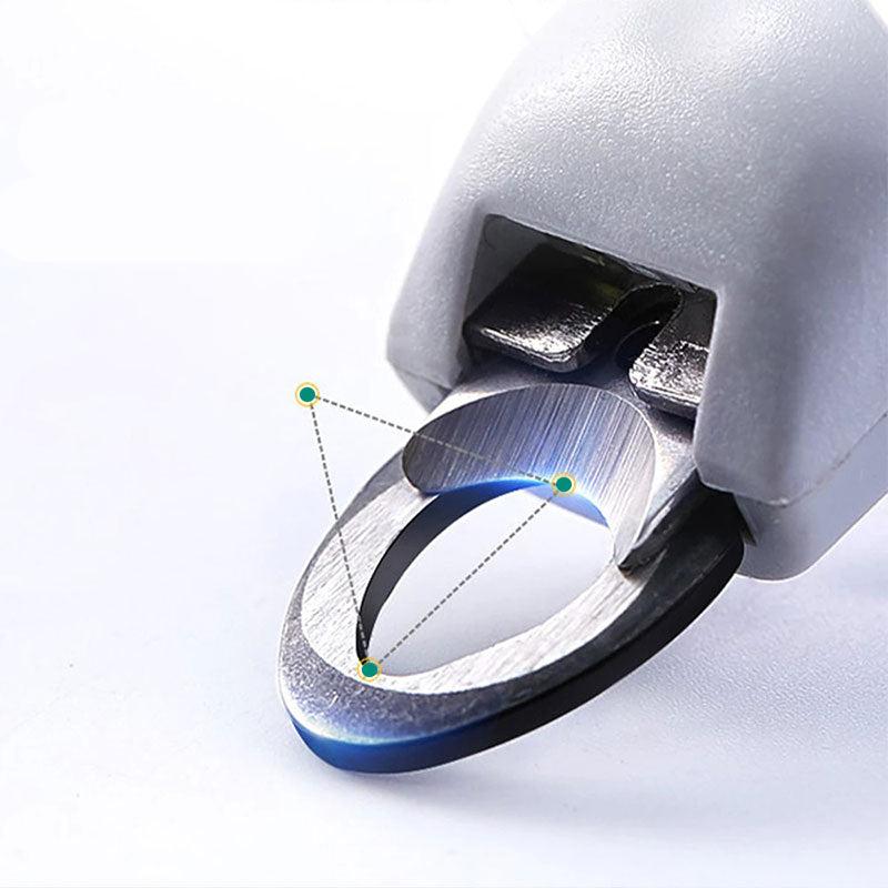 Dog Nail Cutter with a Safety Guard Against Over Trimming | Sharp Precision Blades for a Clean Cut | Non Slip Ergonomic Grip