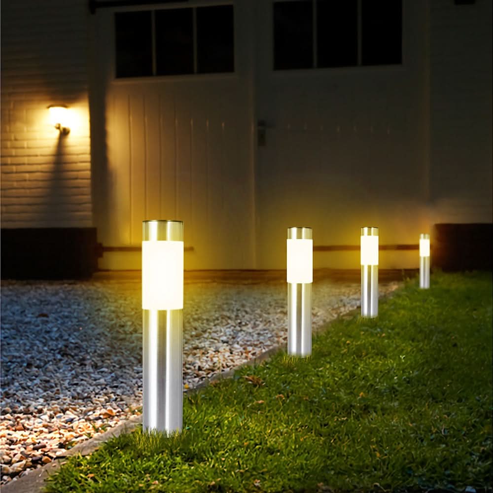 EcoTrack Solar Pathway Light - LED Outdoor Waterproof
