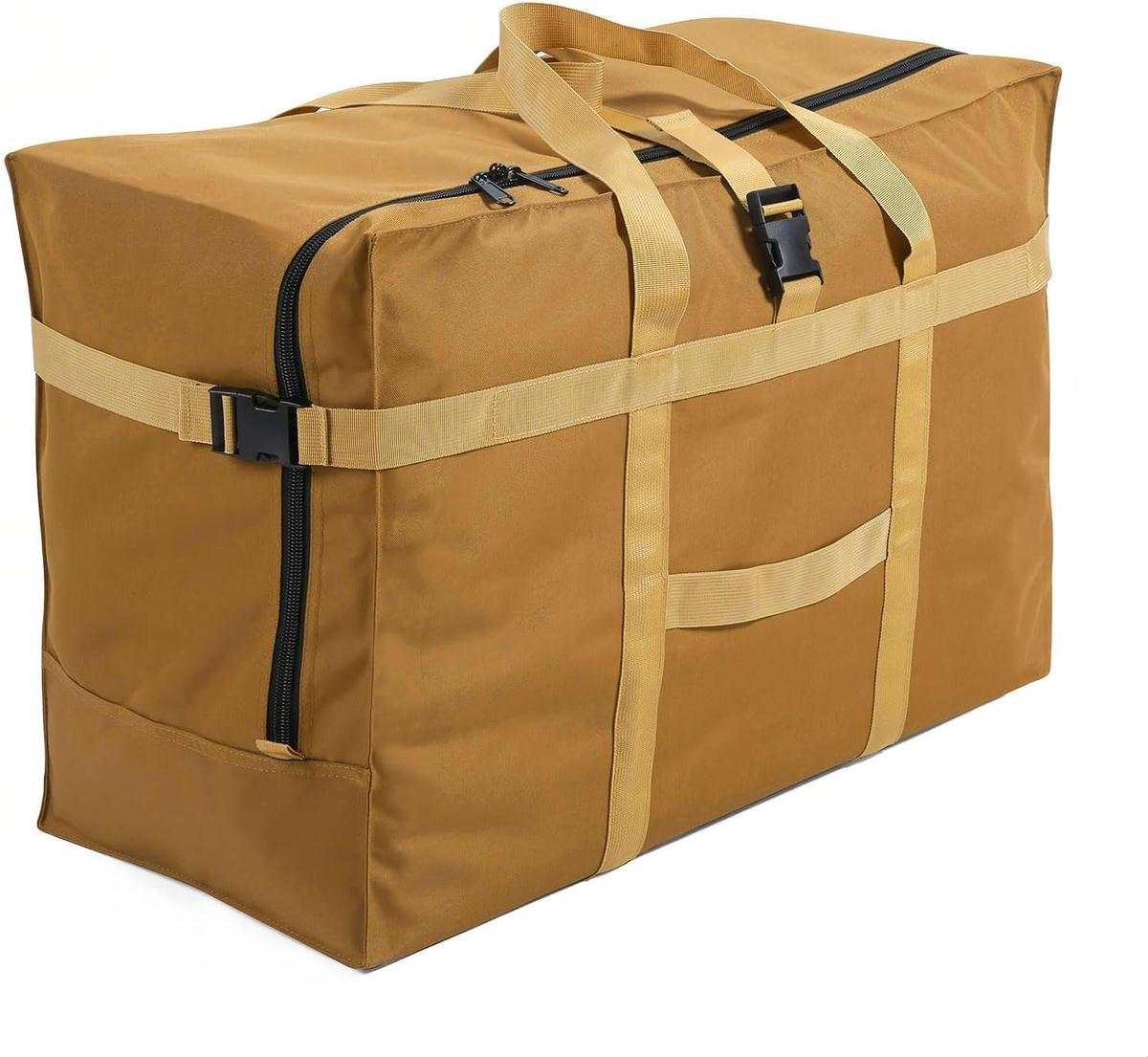Extra Large 31.7 gal Waterproof Duffel Bag - Foldable Travel Gear