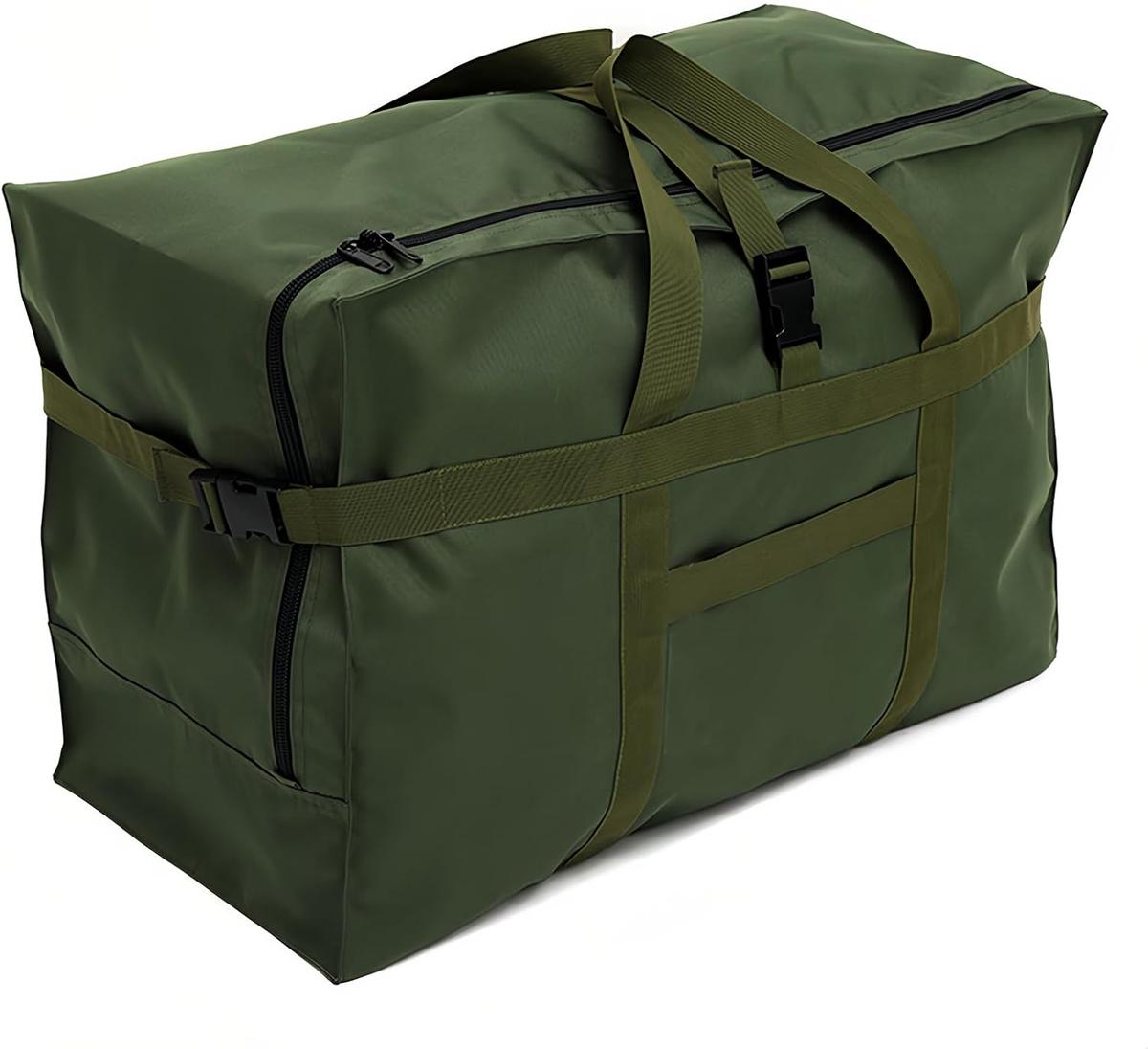 Extra Large 31.7 gal Waterproof Duffel Bag - Foldable Travel Gear