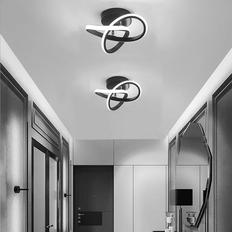 White LED Ceiling Light Round Flush Mount