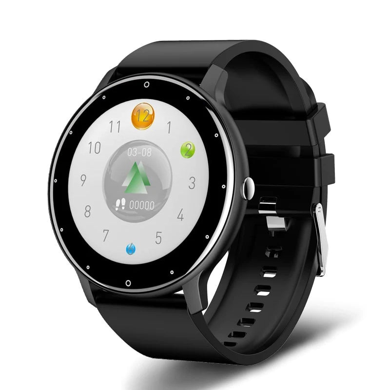 Fitness Smart Watch with a 1.28 Inch Touch Screen | Heart Rate, Sleep Tracking, App Alerts and IP67 Water Resistance