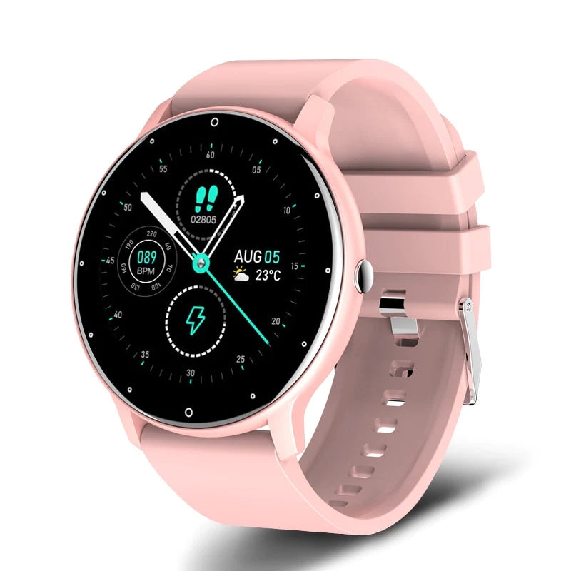 Fitness Smart Watch with a 1.28 Inch Touch Screen | Heart Rate, Sleep Tracking, App Alerts and IP67 Water Resistance