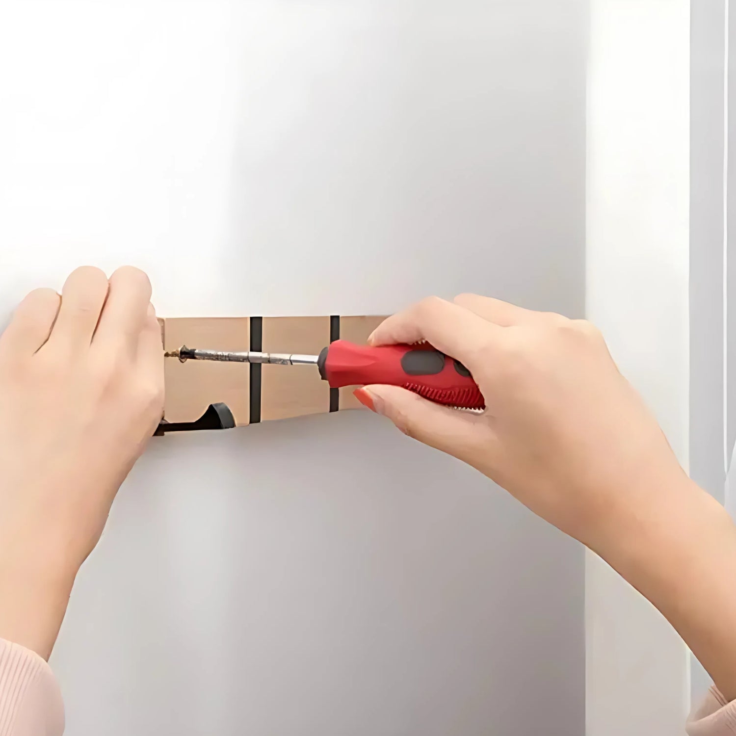 Flip Wooden Wall Hook Rack
