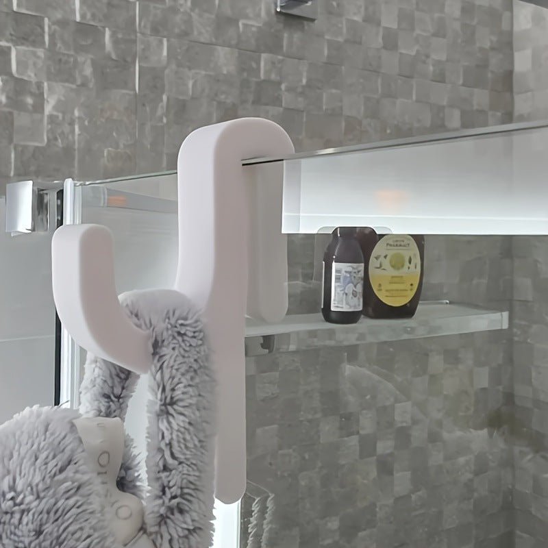 BATHGLINT - Elegant Shower Hook with Modern Design for Stylish Bathroom Organization and Space-Saving Storage in Everyday Use