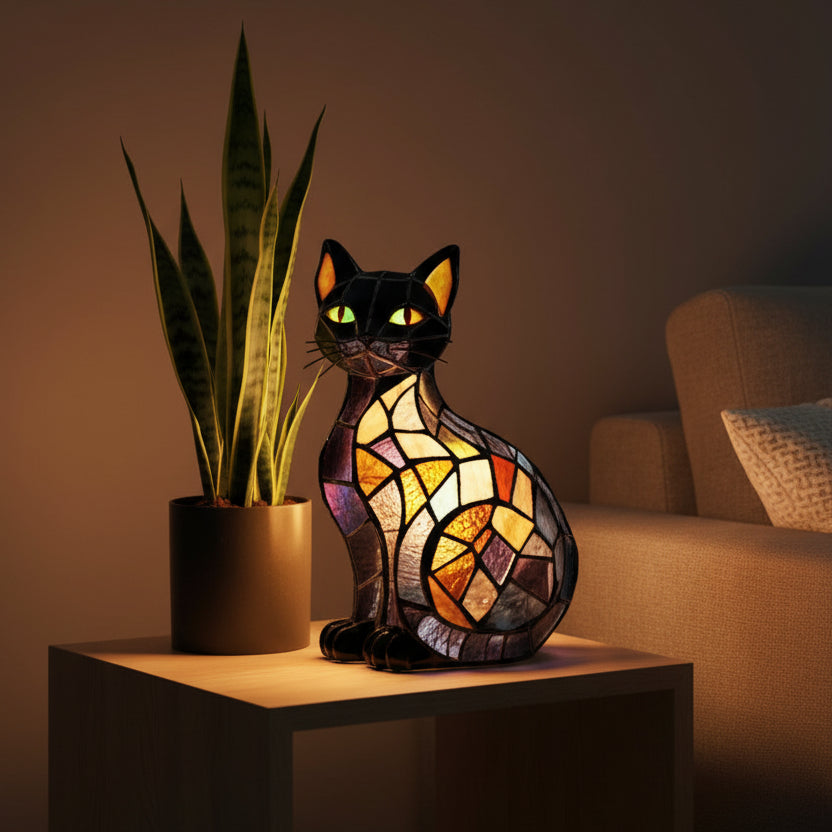FELILUX - Playful LED Cat Night Light with Soft Ambient Glow - Cat B