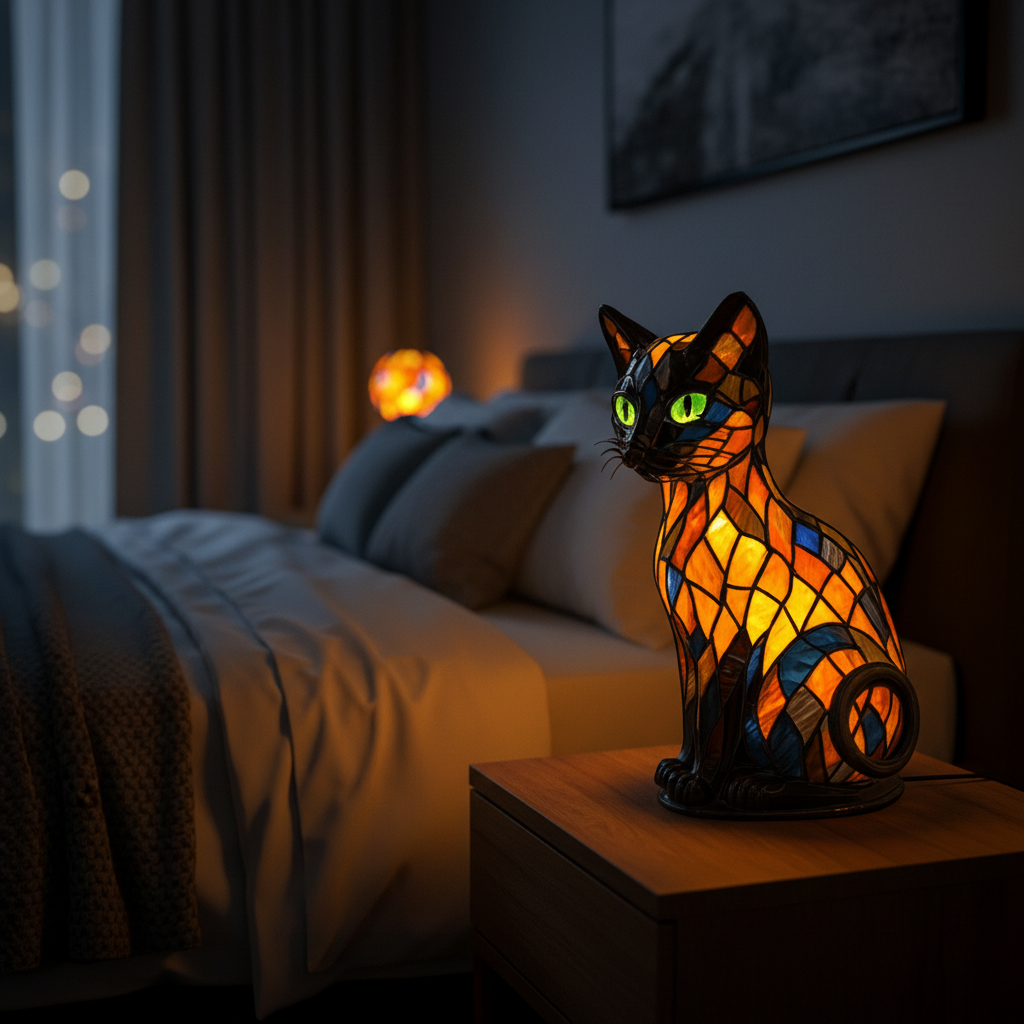 FELILUX - Playful LED Cat Night Light with Soft Ambient Glow product image