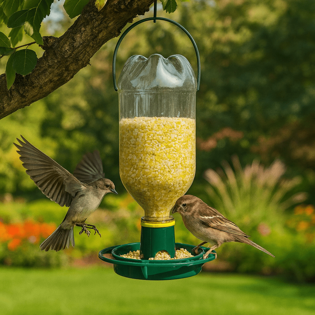 Eco Bird Feeder - Automatic Refill System