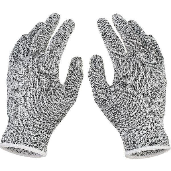 Level 5 Cut Resistant Work Gloves | EN388 Rated Pair for Woodworking, Metalwork and the Kitchen | Sizes XXS to XL