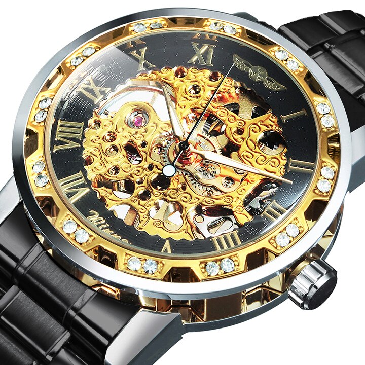 Halloween Skeleton Neon Skeleton Watch | Open Dial Movement for Everyday Wear