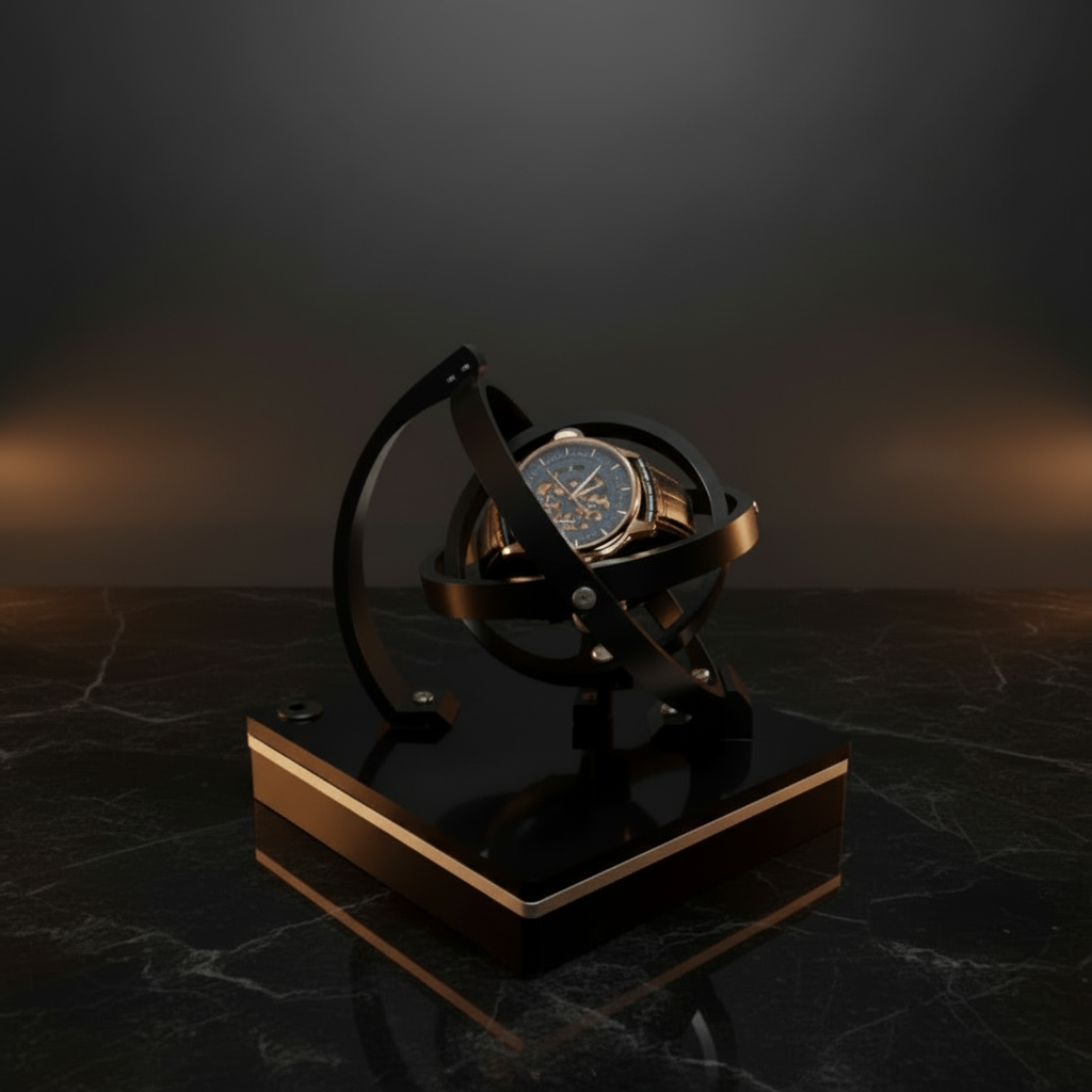 TIMEKEEPER – Horion Automatic Watch Winder with Quiet Operation