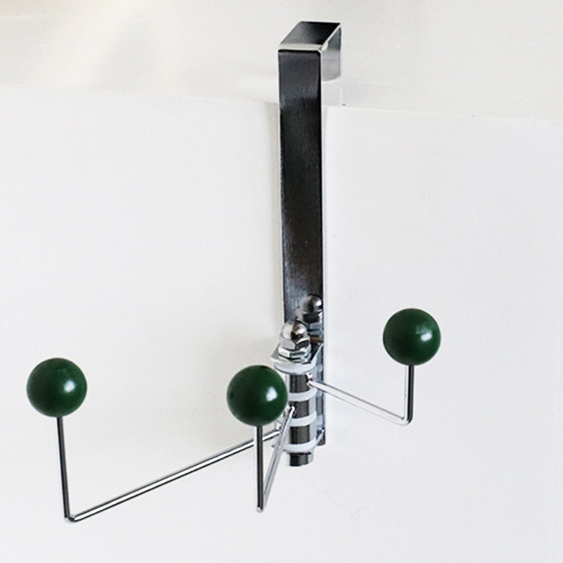 Eames-Inspired Chrome Door Hook - 3 or 4 Hooks