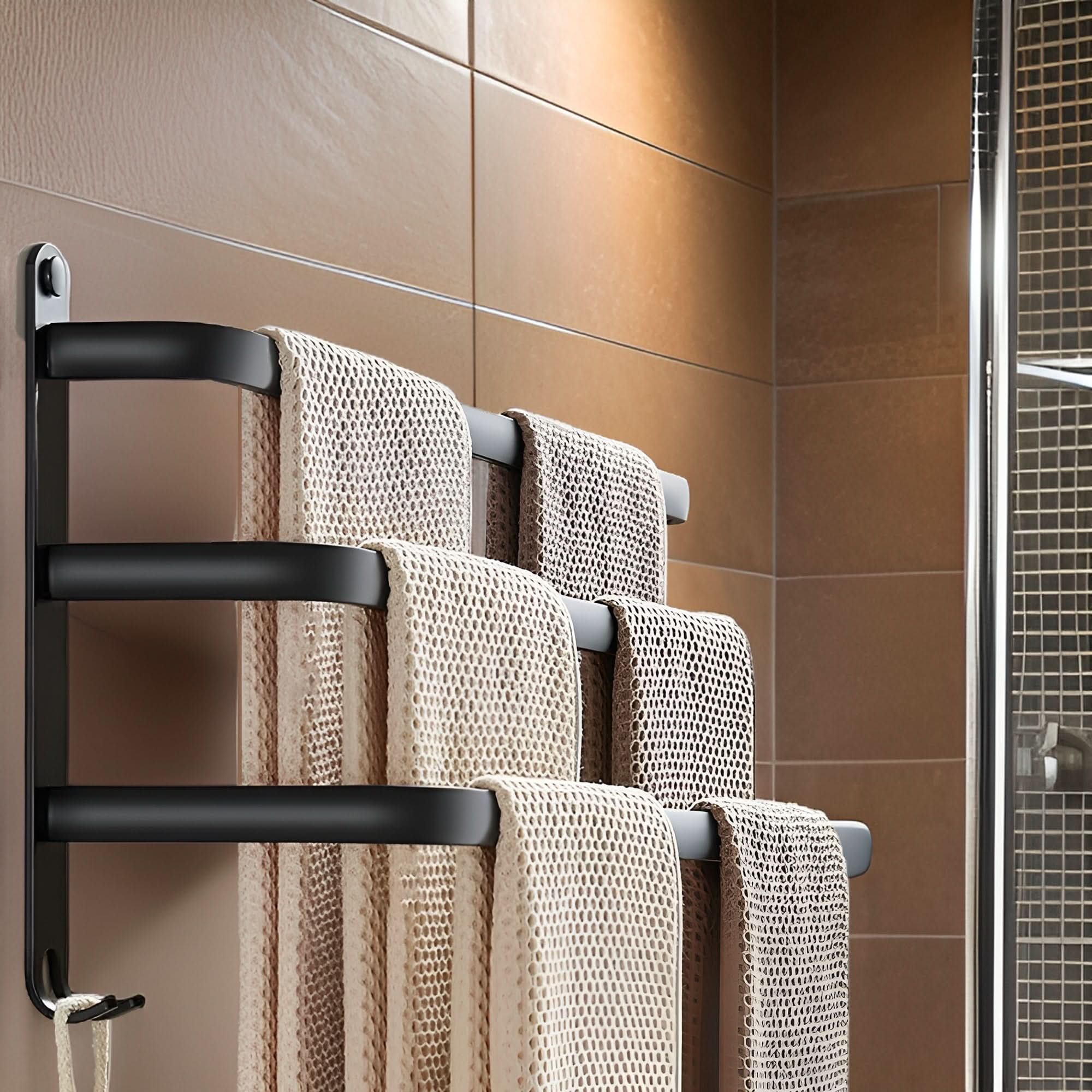 3 Layer Wall Towel Rack