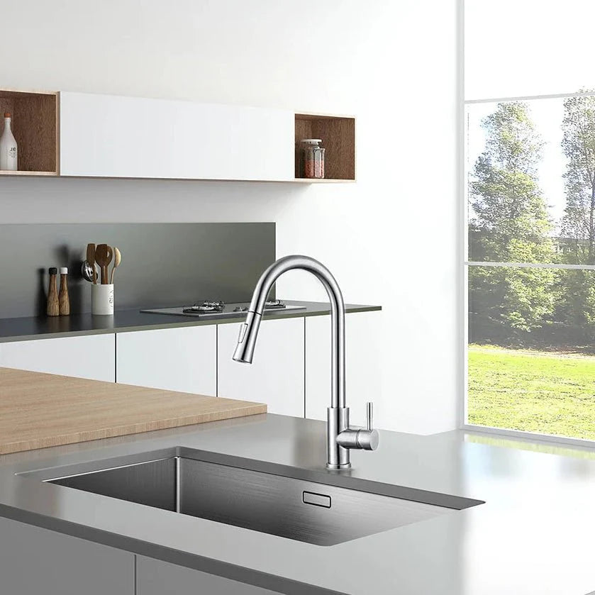 SILQUA – Smart Sensor Kitchen Faucet with Pull-Out Spout