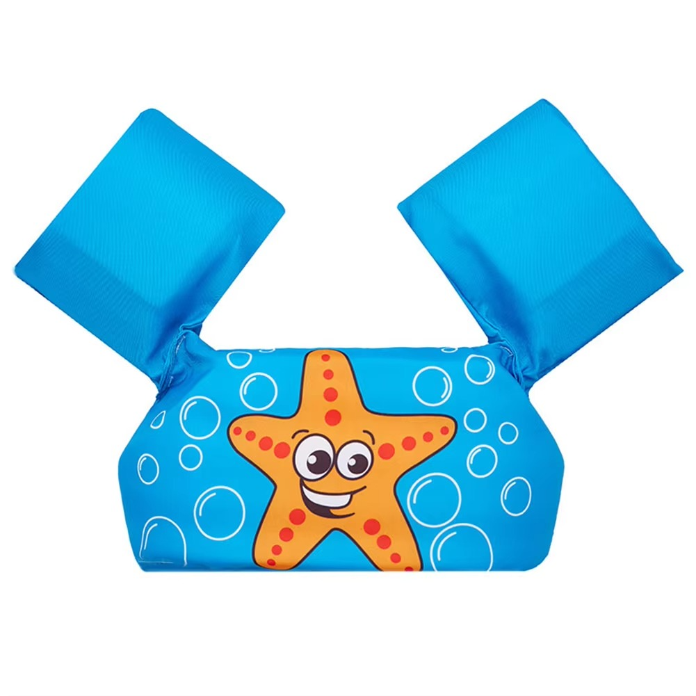 Kids' Swim Arm Float and Safety Vest for Water Confidence
