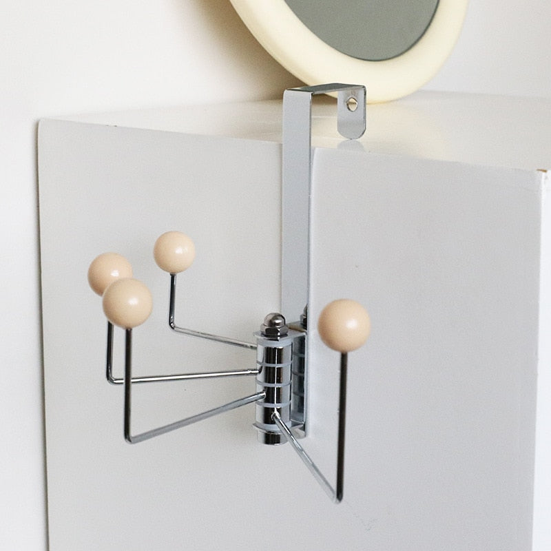 Eames-Inspired Chrome Door Hook - 3 or 4 Hooks