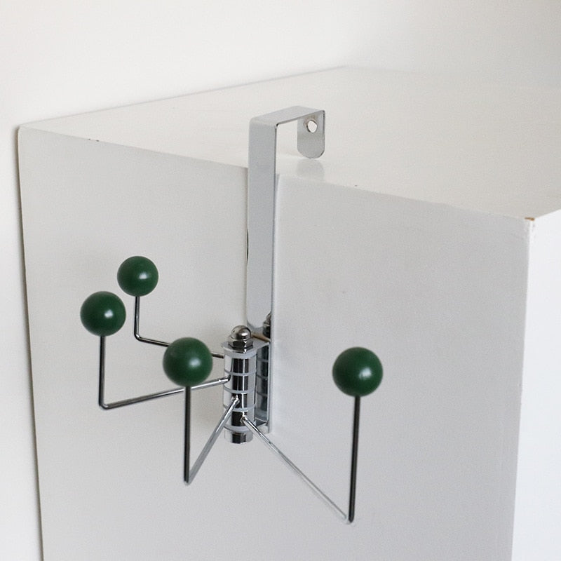 Eames-Inspired Chrome Door Hook - 3 or 4 Hooks