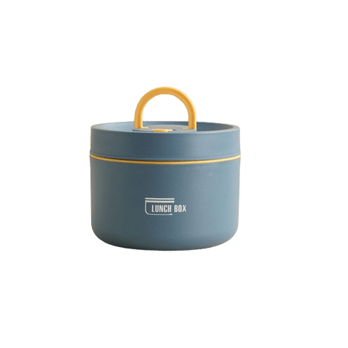 Insulated Stainless Steel Lunch Box | 420-620ml, Blue Brown or White | Double-Walled Leak-Proof Design for Warm Meals