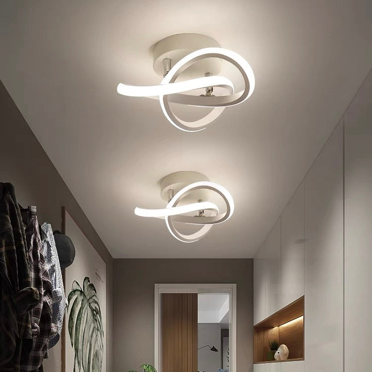 White LED Ceiling Light Round Flush Mount