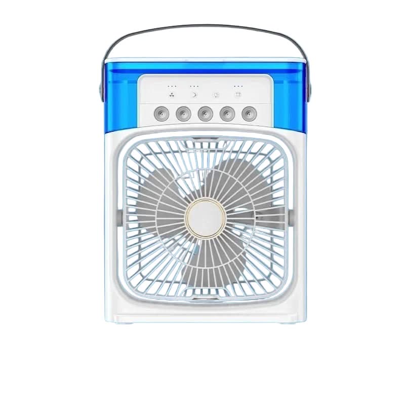 Portable Humidifier with Fan for Desk or Bedroom | Compact 2-in-1 Design | Energy-Efficient Freshness