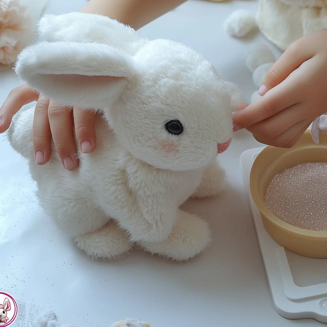HOPPILOOM – Interactive Plush Bunny with Realistic Movements & Cute Sounds
