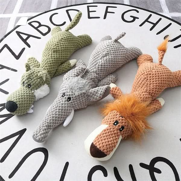 Indestructible Dog Chew Toy for Teeth Cleaning | Eco-Friendly Denim Material | 13 Animal Styles | 5X Stronger, Built for Chewers