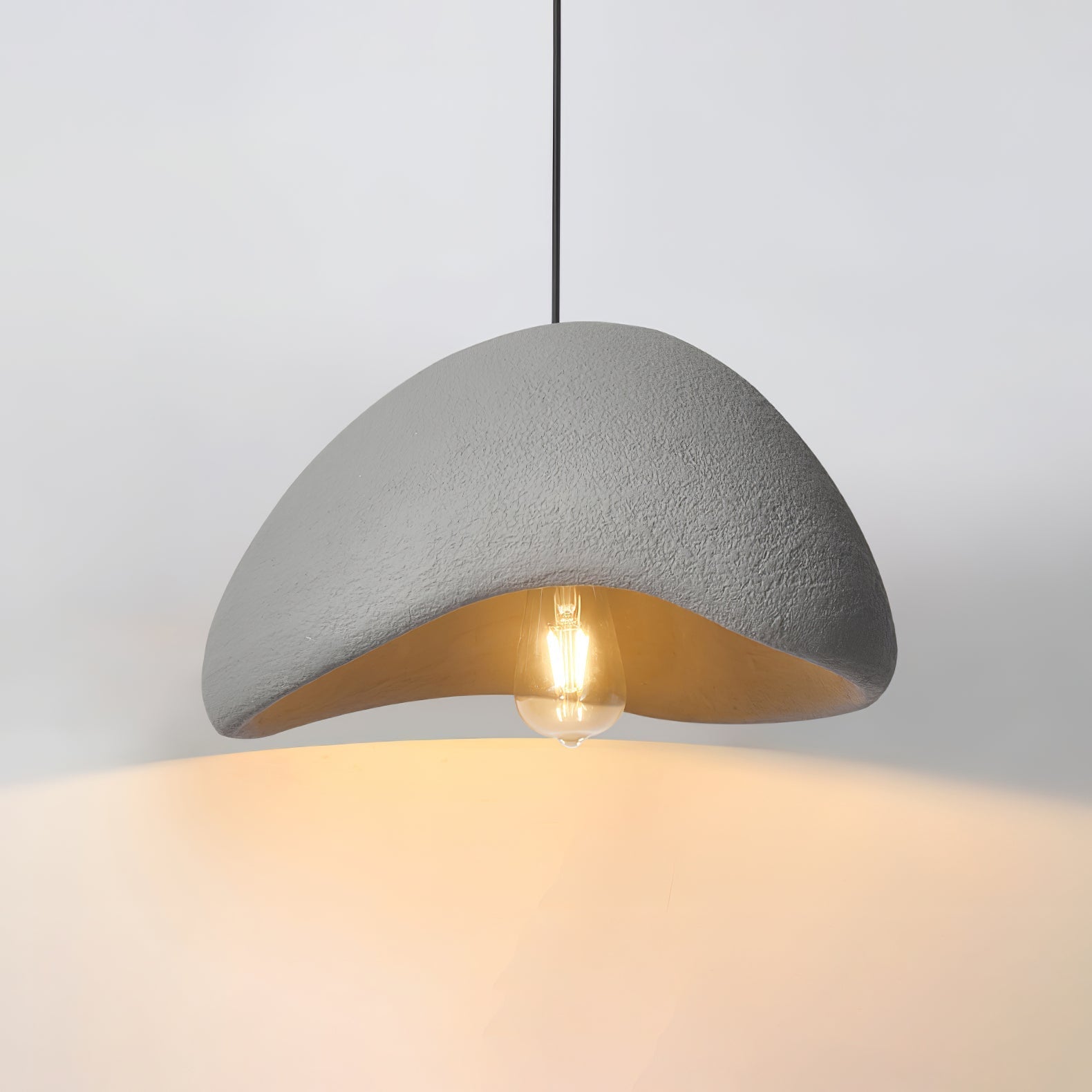 Wabi Sabi Cocoon Pendant Light Paper Ceiling Lamp