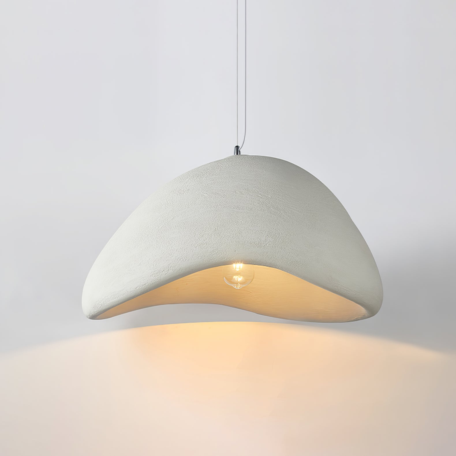Wabi Sabi Cocoon Pendant Light Paper Ceiling Lamp