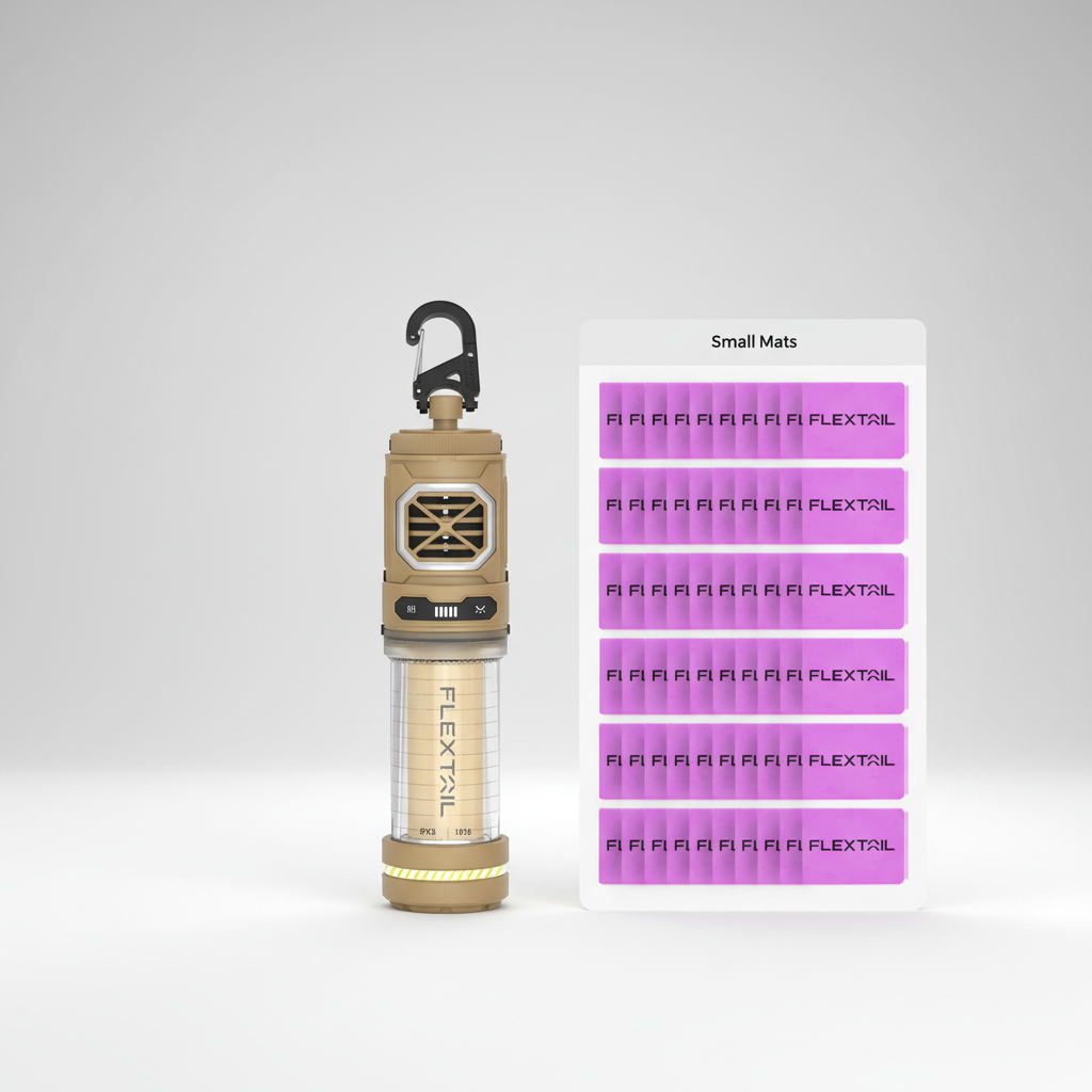 2-in-1 Camping Lamp with Mosquito Repellent Function