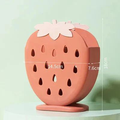 BERRYRACK – Creative Kitchen Holder in Strawberry Design for Cutlery & Chopsticks