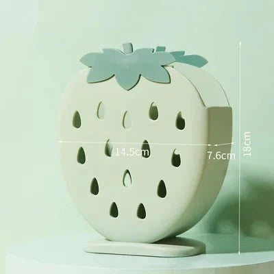 BERRYRACK – Creative Kitchen Holder in Strawberry Design for Cutlery & Chopsticks