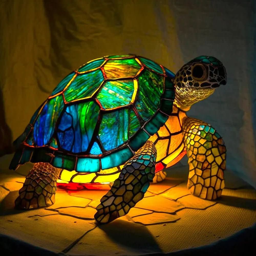 VITRAFAUNA - Artistic Animal Lamp for a Stylish Living Atmosphere - SHIELD CROSS