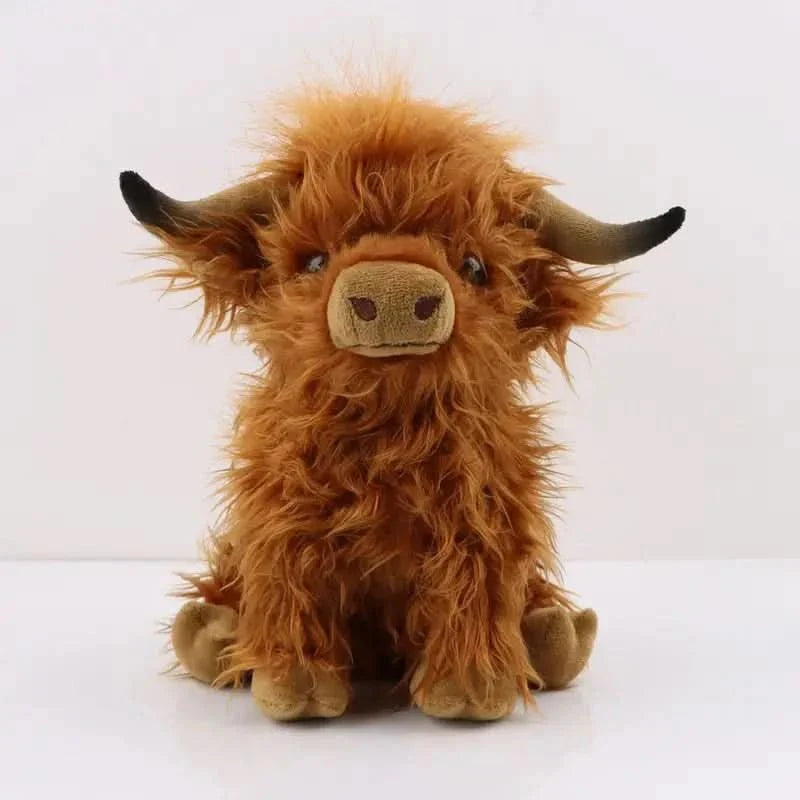 CUDDLY HIGHLAND Cow – Soft Plush Toy for Cuddle Lovers