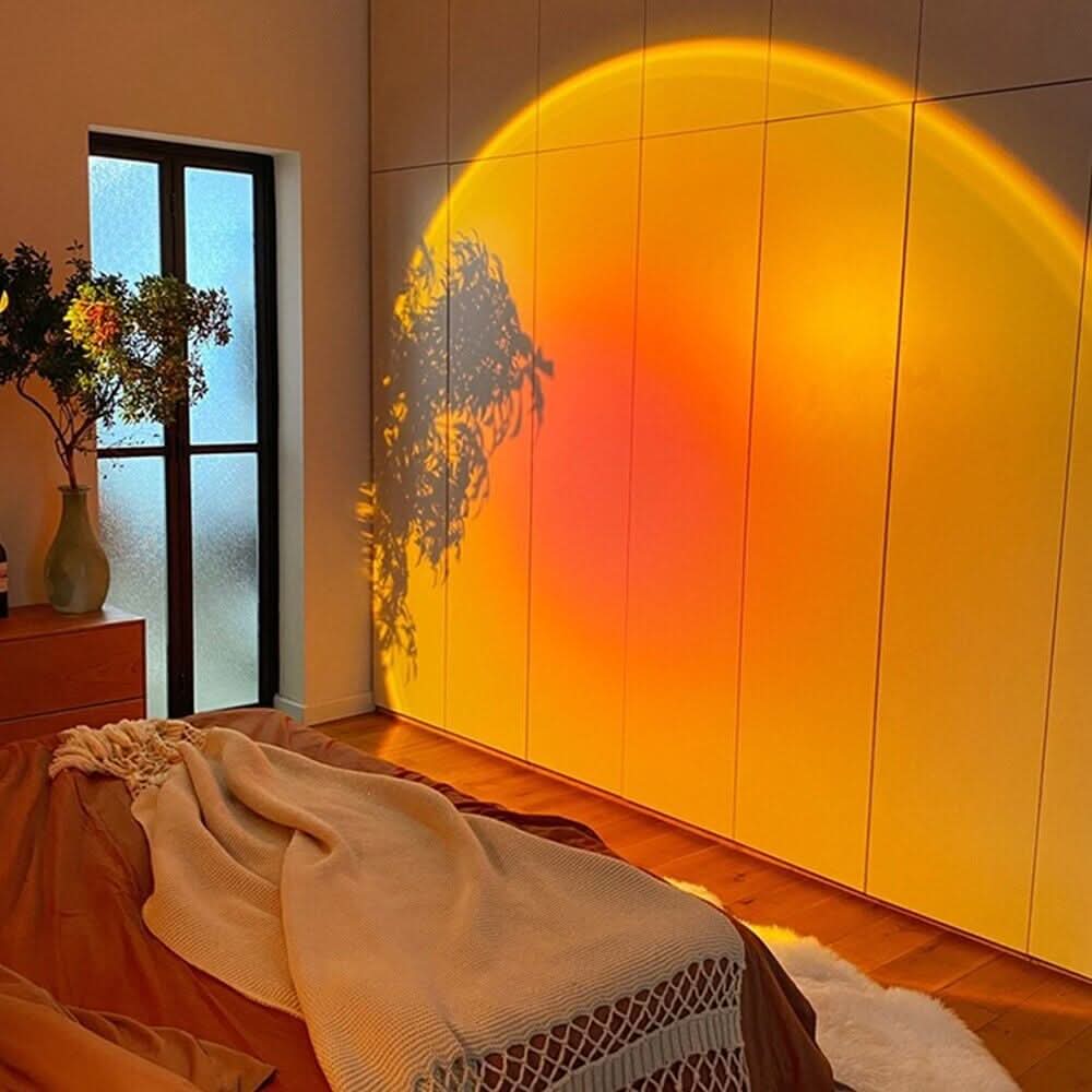 GOLDEN GLOW - Sunset lamp for atmospheric indoor lighting - Default Title