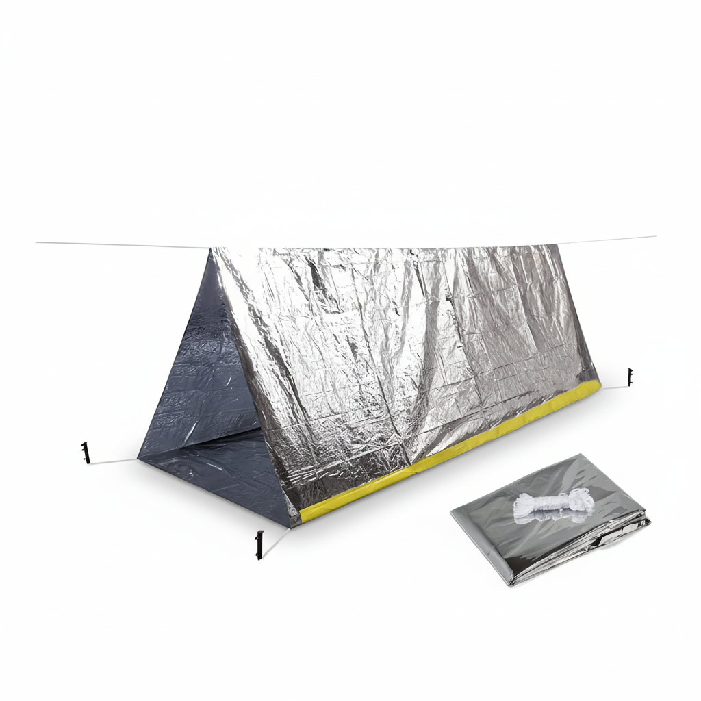 RescueTarpix Lightweight 2-Person Survival Tent