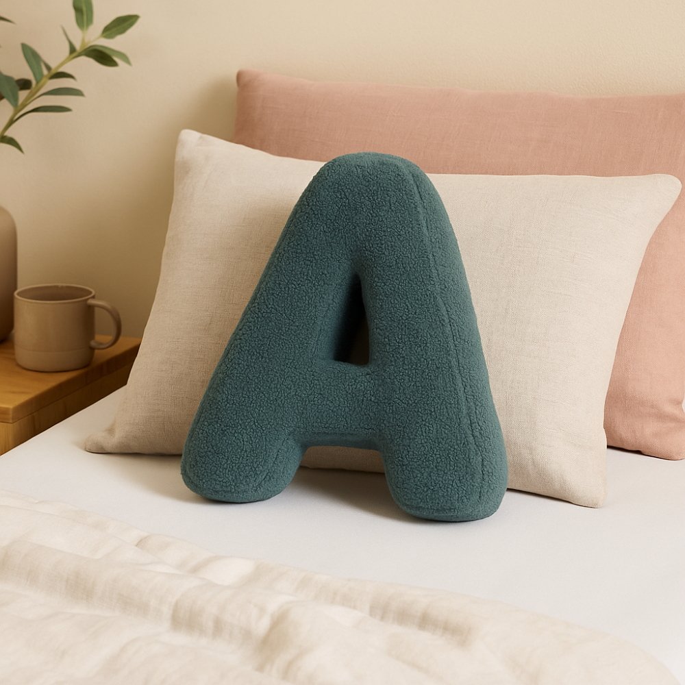 Letter Throw Pillow for Sofa