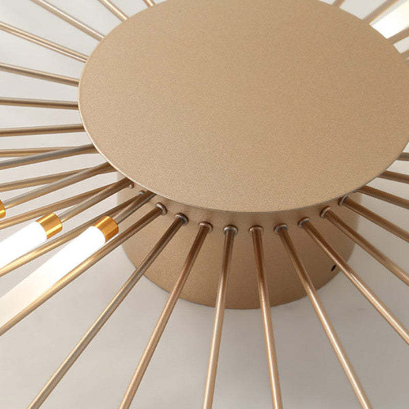 Fireworks Ceiling Light LED Black Gold