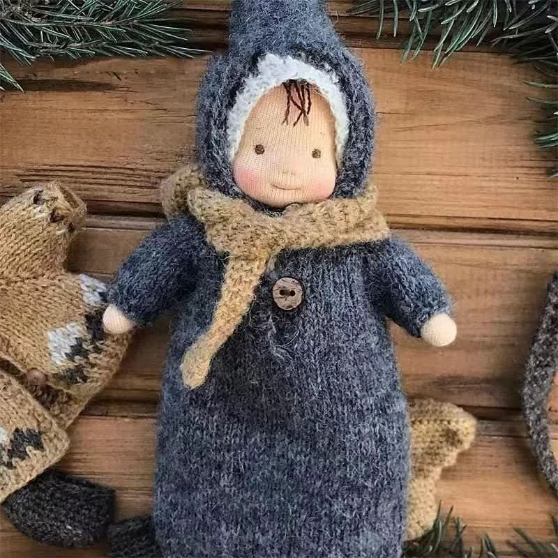AMORELLA – Handmade Waldorf Doll with Accessories