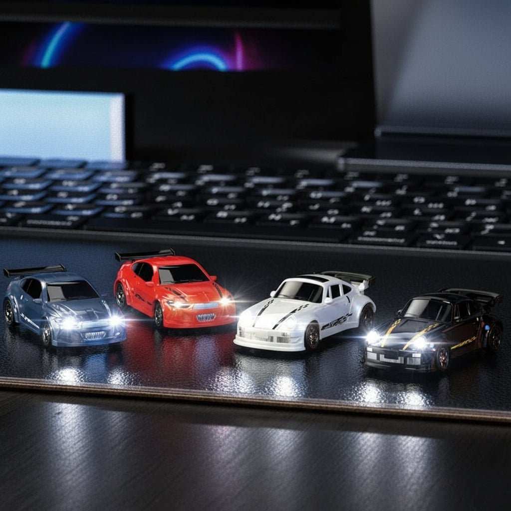 MICRODRIFT – Compact 1:64 Remote Control Drift Car for Smooth Gliding