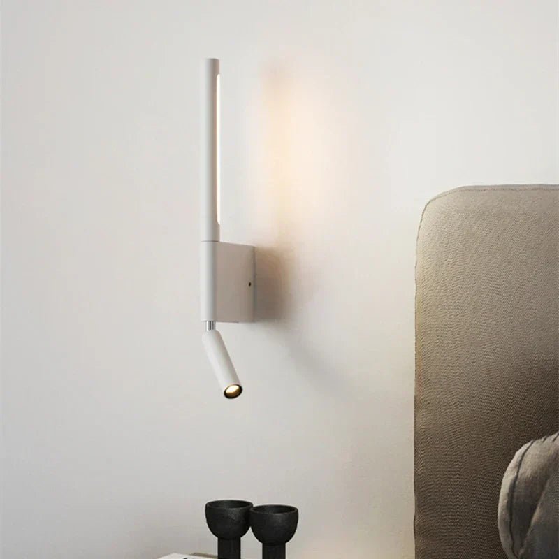 ZENLUME - Minimalist wall light with relaxing warm white LED lighting - White