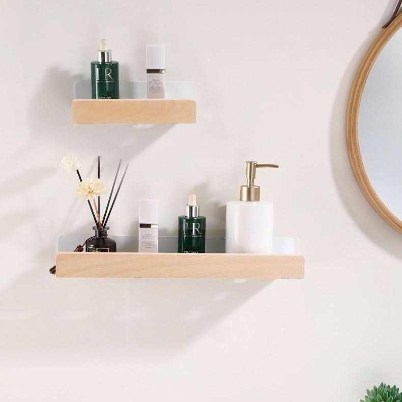 No Drill Shower Shelf Towel Rack