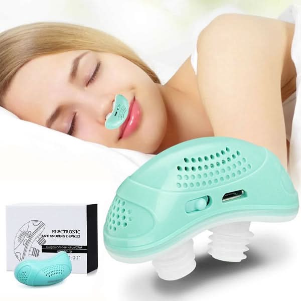 Portable Micro CPAP Sleep Apnea Device | 3 Colors | Ultra-Quiet Rechargeable Design for Restful Nights at Home or Travel
