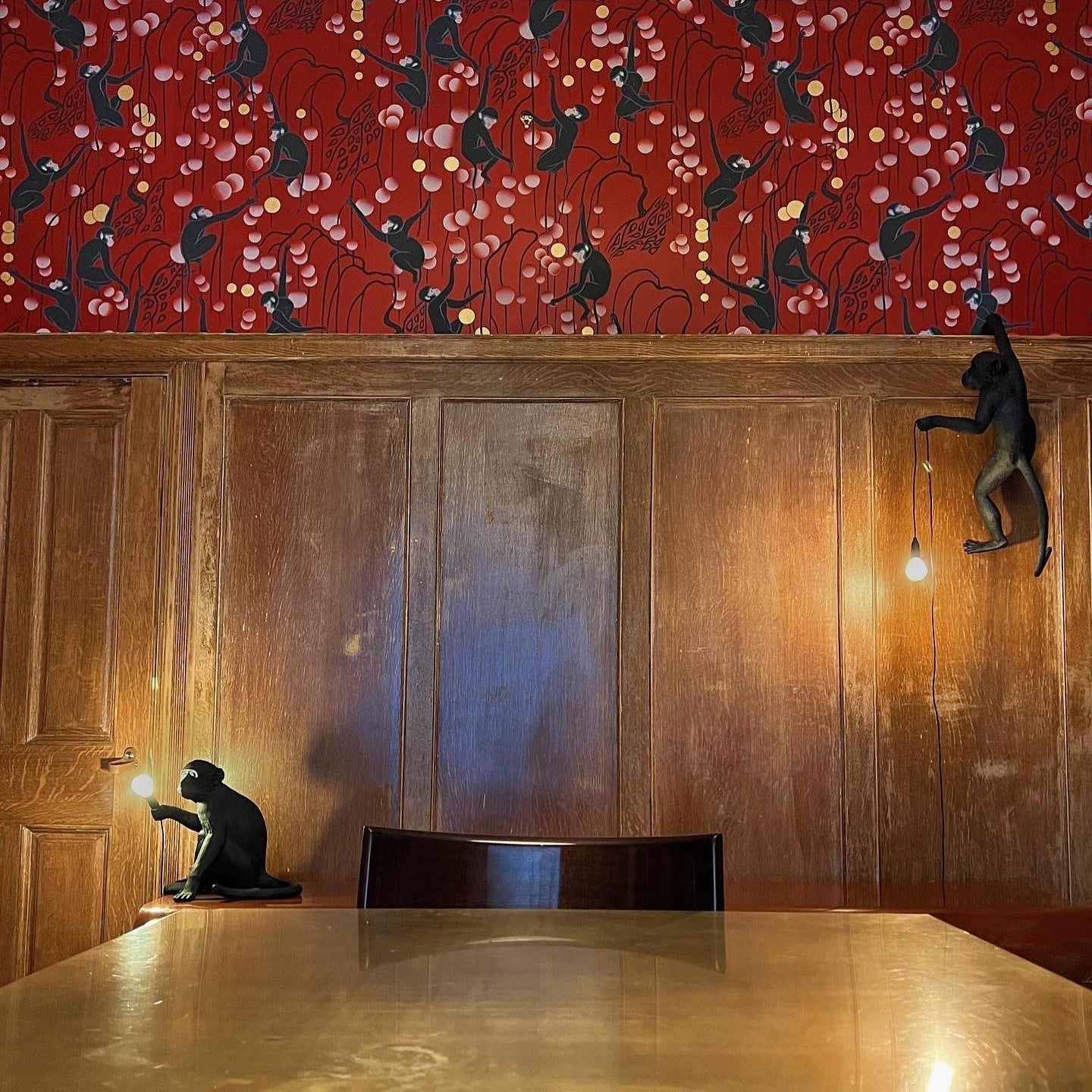 Monkey Pendant Light Hanging Ceiling Lamp