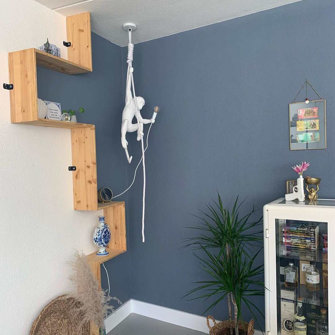 Monkey Pendant Light Hanging Ceiling Lamp