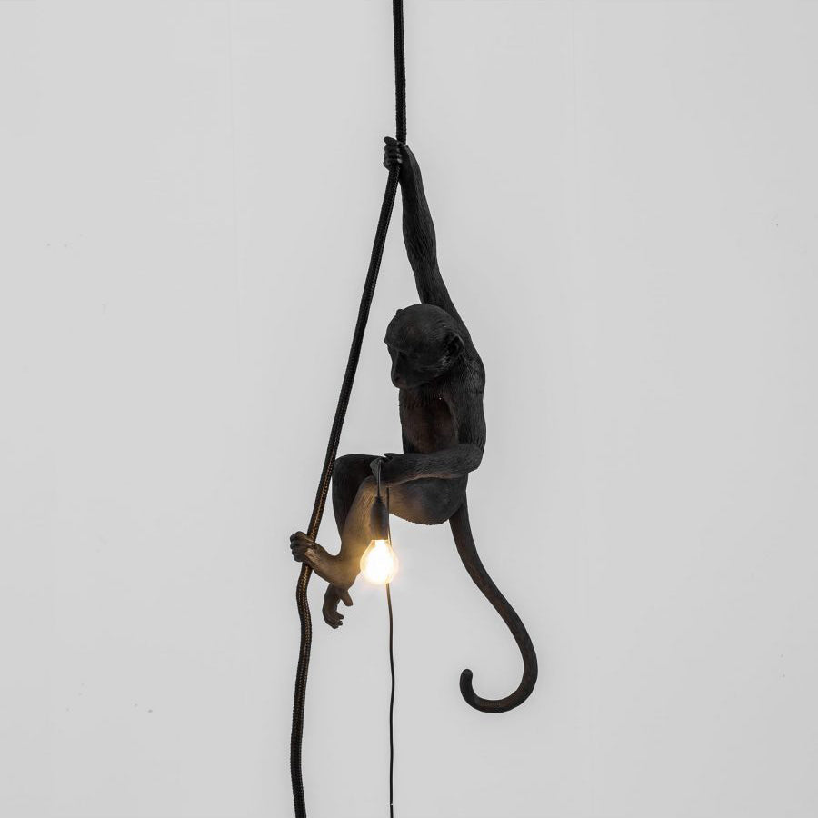 Monkey Pendant Light Hanging Ceiling Lamp